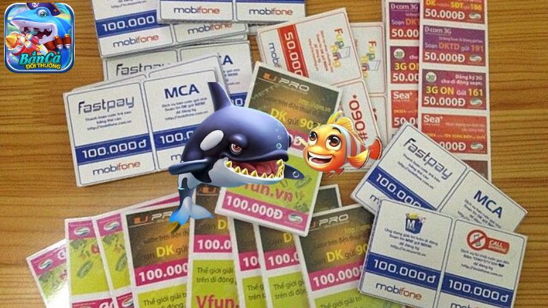 Mã code khuyến mãi nạp thẻ khi chơi bắn cá H5